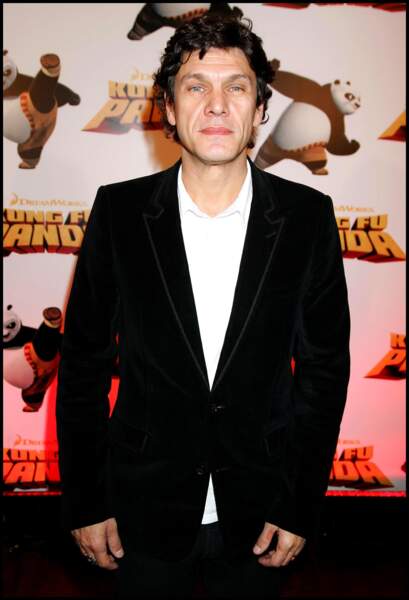 Marc Lavoine à l'avant-première du film "Kung Fu Panda" à Paris le 8 juin 2008.