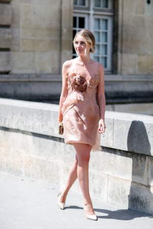 Street Style Paris : la robe bustier