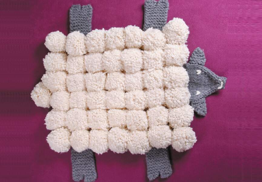 Un mouton tapis