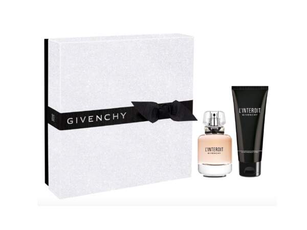 Coffret l'Interdit - Eau de parfum, Givenchy, prix indicatif : 87 €