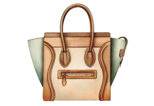 Sacs de luxe les plus vendus : n°7, le sac Luggage de Céline