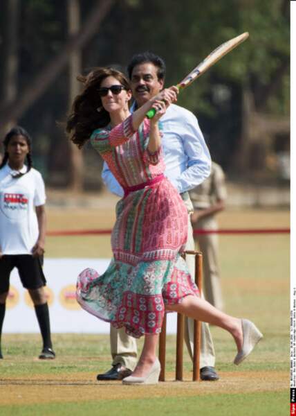 Kate Middleton, la reine du cricket 