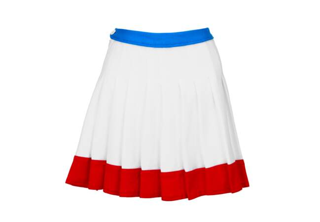 Bleu blanc rouge : la jupe plissée