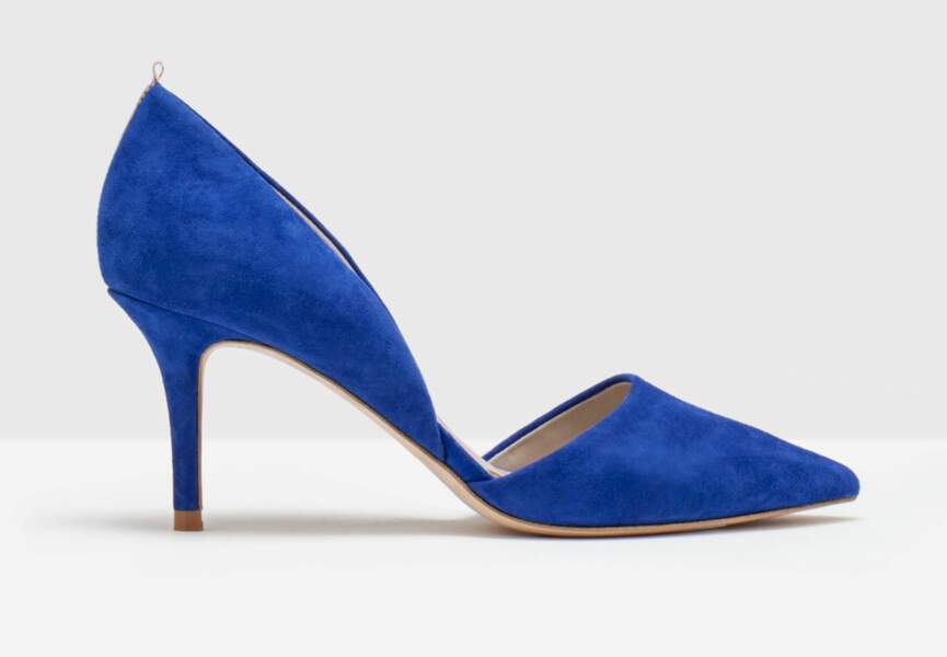 Chaussure printemps : bleu électrique 