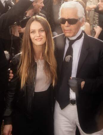 Karl Lagerfeld et Vanessa Paradis