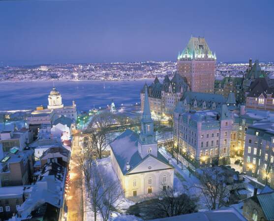 Québec en vue aérienne