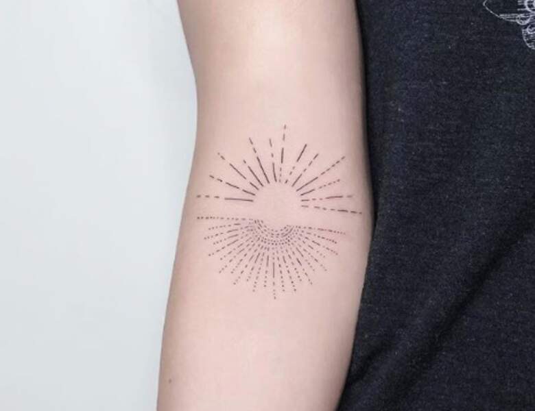 15 idées originales de tatouages soleil Femme Actuelle