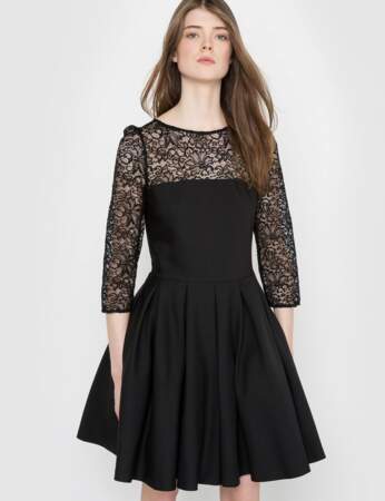 Robe noire : patineuse