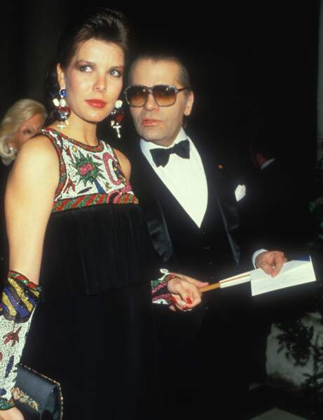 Karl Lagerfeld et Caroline de Monaco