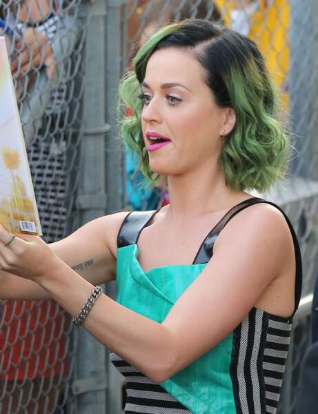 Katy Perry est même passée par le vert