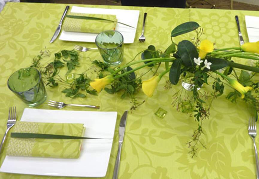 Une table de printemps pour la déco de Pâques 