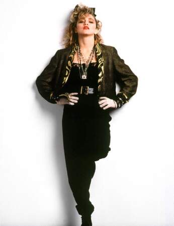 Look Madonna : le style eighties