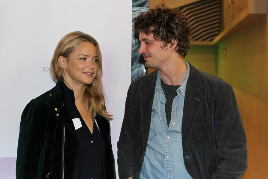 Virginie Efira et Niels Schneider au festival du film français à Athènes, le 6 avril 2019
