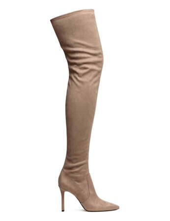 cuissarde beige femme