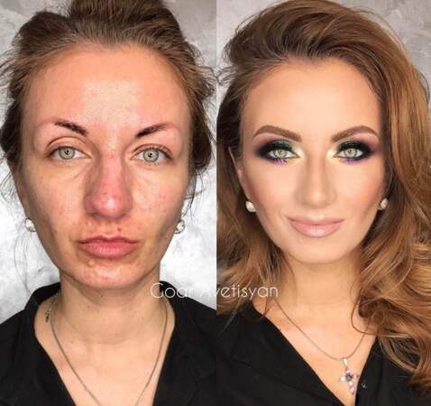 Une make-up artist russe a décidé de faire des miracles