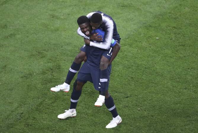 Samuel Umtiti et Ousmane Dembele