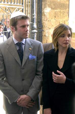 Clotilde Courau et Emmanuel-Philibert de Savoie, mai 2005.
