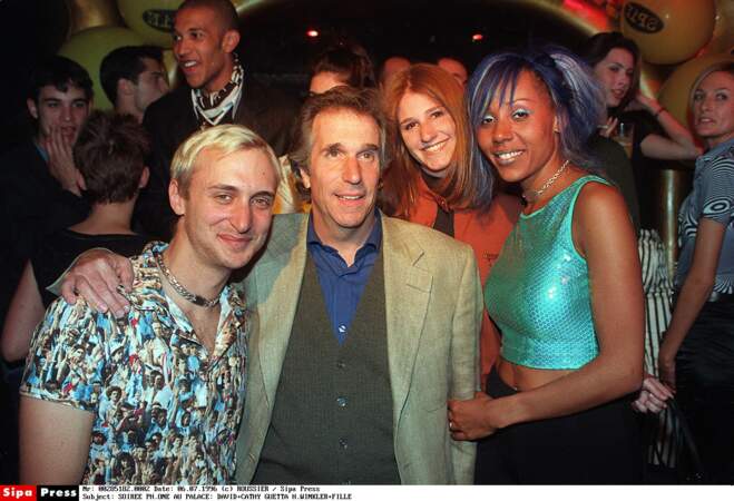David et Cathy Guetta en 1996