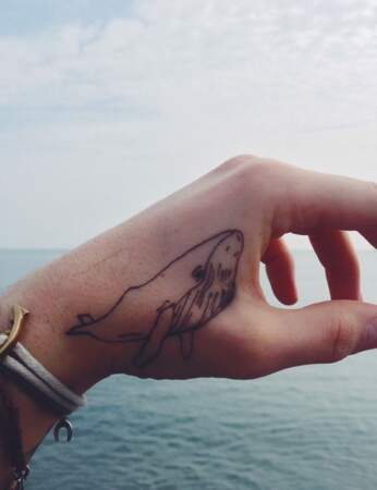 Le tatouage baleine