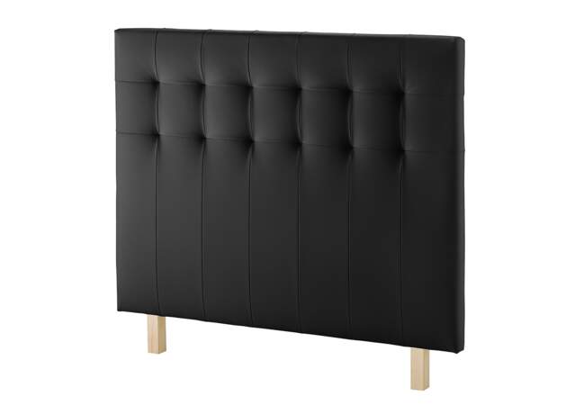 Têtes de lit : le modèle capitonné noir Ikea