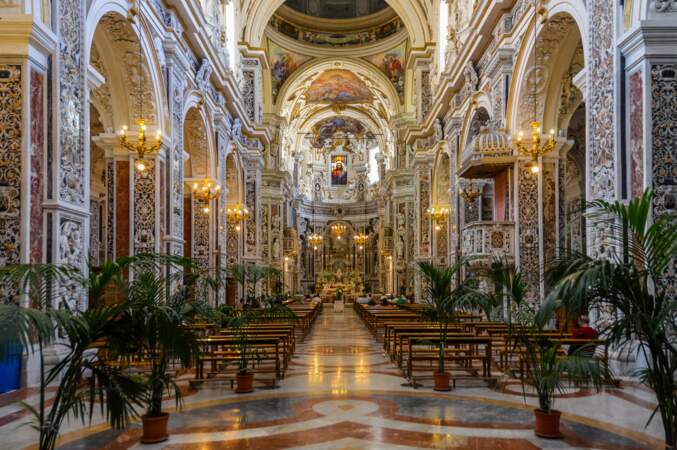 Intérieur de l'Eglise de Palerme