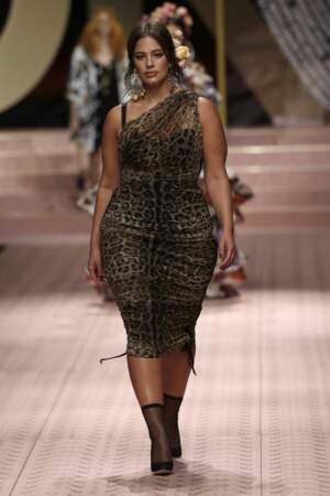 Défilé Dolce & Gabbana : Ashley Graham