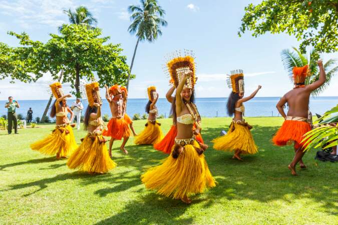Danse traditionnelle polynésienne