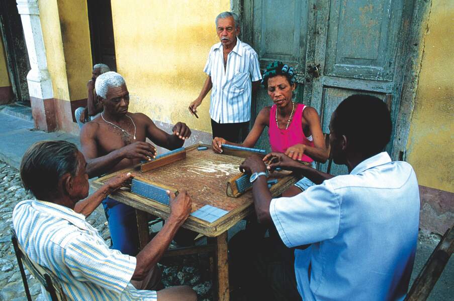 Partie de dominos à Cuba