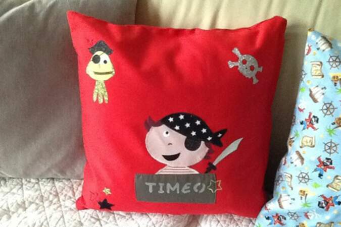Coussin pirate