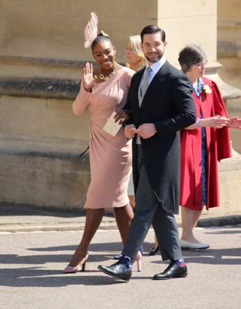 La tenniswoman Serena Williams et son mari Alexis Ohanian