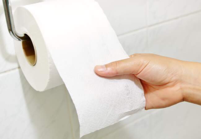En 1935 premier papier toilette sans...