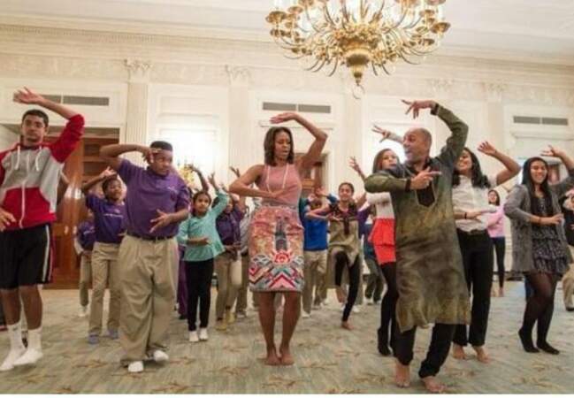 La première dame des Etats-Unis : Michelle Obama