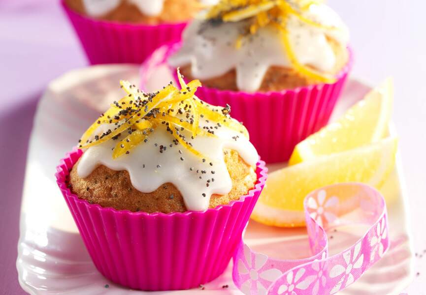 Les cupcakes citron pavot