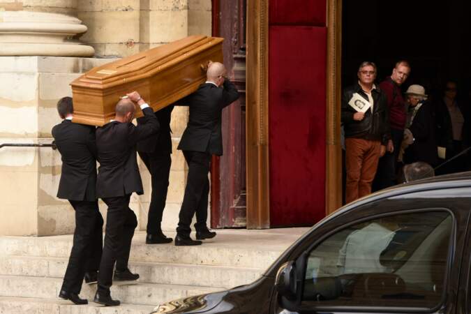 Funérailles de Jean Rochefort à l'Eglise Saint Thomas d'Aquin