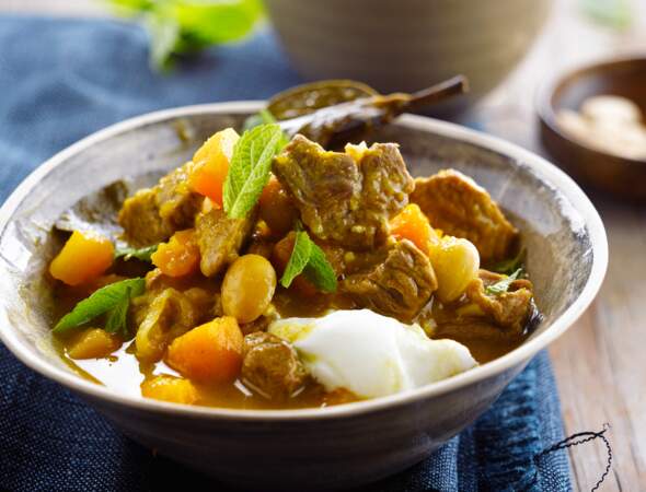 Curry d’agneau à l’indienne (A l'auto-cuiseur)