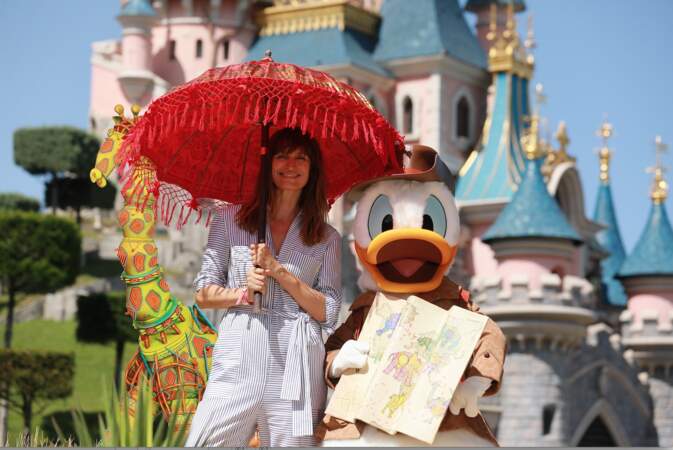 Caroline de Maigret fait honneur à la sortie du nouveau film Le Roi Lion à Disneyland Paris 