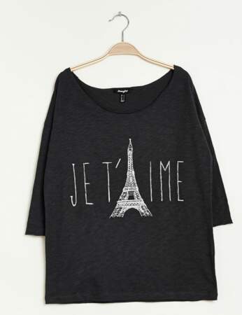 Le tee-shirt Paris