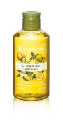 Bain douche citron basilic