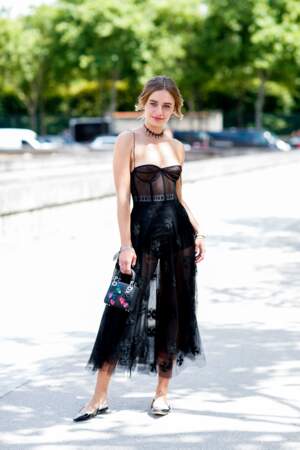 Fashion Street Style : la robe transparente