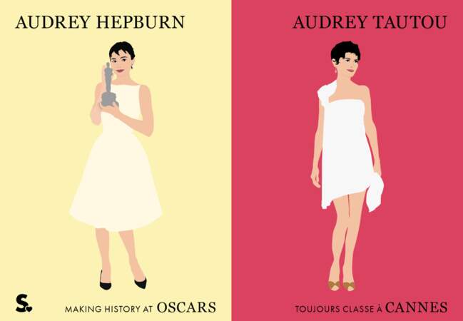 Audrey Hepburn VS Audrey Tautou