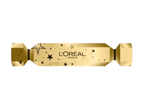 Cracker Noël 2018, L'Oréal Paris, prix indicatif : 12,90 €
