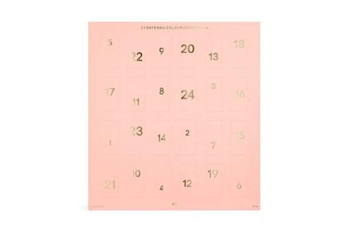 24 Days Nail Colour Countdown, H&M