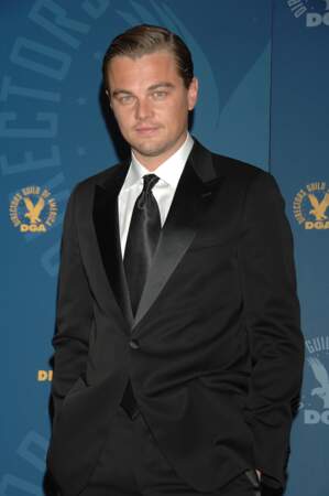 Leonardo DiCaprio à la cérémonie des" Directors Guild Awards" en 2007