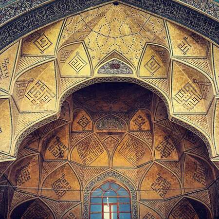 La grande mosquée d'Ispahan