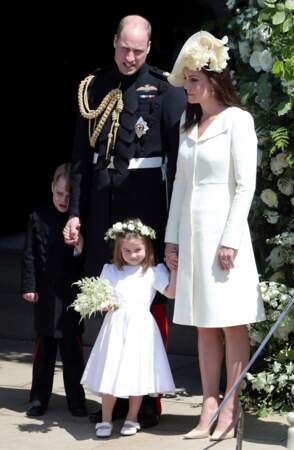 Le Prince William, Kate Middleton et leurs enfants