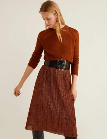 Top tendance de l'automne : la jupe orangée