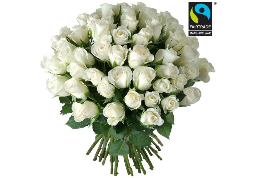 Bouquet Blanc pur chez Aquarelle