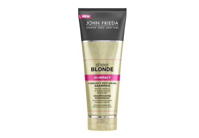 Shampooing régénérant, Hi-Impact, Sheer Blonde de John Frieda