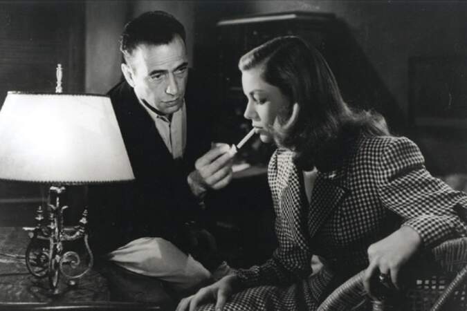 "Le port de l'angoisse" (1944) : 1ère rencontre de Lauren Bacall et Humphrey Bogart...