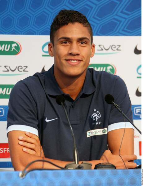 Raphaël Varane : Joueur de l’équipe de France (21 ans)